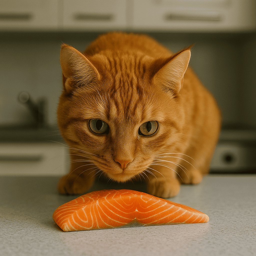 Can cats eat raw fish?