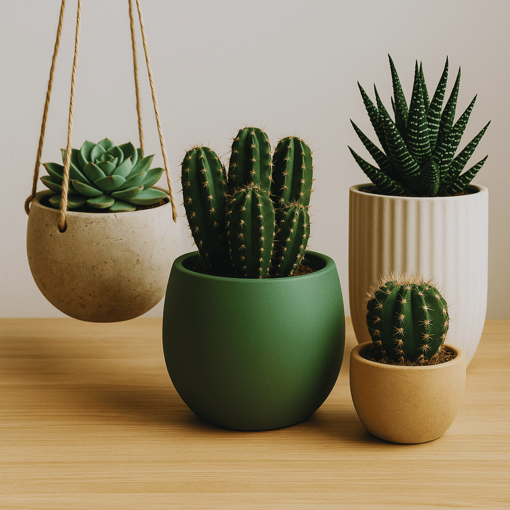 Beste potten voor cactus